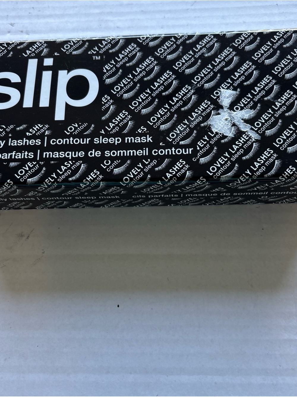 Slip Lovely Lashes Contour Sleep Mask - Black